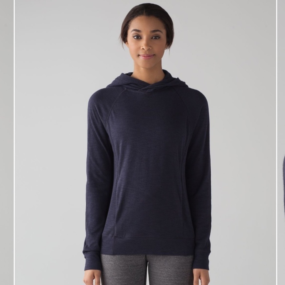 Lululemon More Than Modal Hoodie Midnight Navy Size 6 - Style Number: W3AI2S - Picture 1 of 12